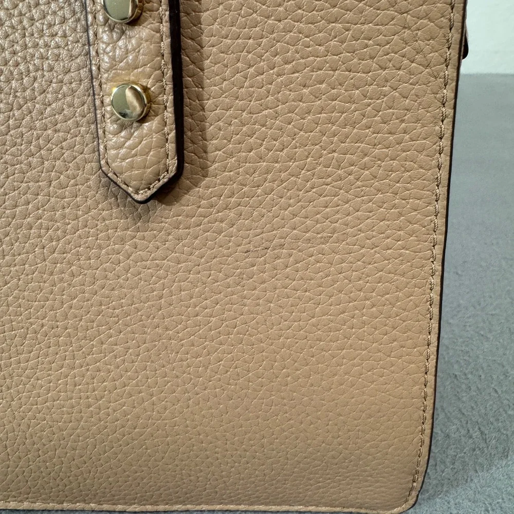 Kate Spade Mulberry Street Lise Satchel Women Medium Blush Leather Handbag